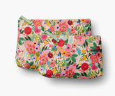 Zippered Pouch Set - Garden Party