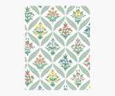 Estee Garden Wallpaper Sample - Sage Multi