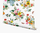 Flower Studies Wallpaper - Bright Multi