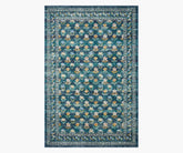 Courtyard Hadley Printed Rug - Emerald