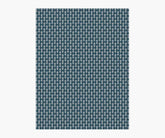 Petal Wallpaper Sample - Teal & White