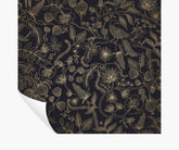 Aviary Peel & Stick Wallpaper - Metallic Gold & Black