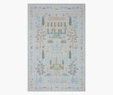 Menagerie Camont Printed Rug - Light Blue