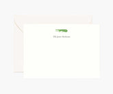 Animals Personalized Stationery - Alligator