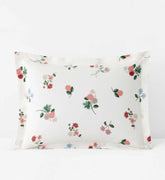 Percale Sham - Ditsy Dahlia Ivory