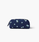 Quilted Small Cosmetic Pouch - Ditsy Hydrangea