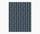 Eden Wallpaper Sample - Navy