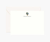 Travel Personalized Stationery - Globe
