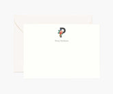 Monogram Personalized Stationery - P