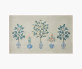Atelier Topiary Non-Slip Rug - Ivory