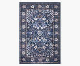 Palais Meadow Printed Rug - Navy