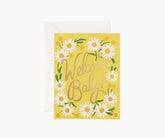 Daisy Baby Card - Single Card