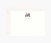 Monogram Personalized Stationery - M