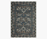 Fiore Florence Power Loomed Rug - Navy & Grey