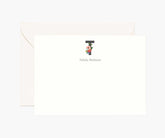 Monogram Personalized Stationery - T