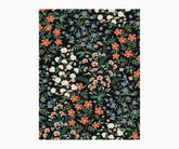 Wildwood Garden Wallpaper Sample - Black