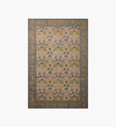 Edinburgh Maple Power Loomed Rug - Tan & Olive