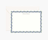 Floral Personalized Stationery - Delphine