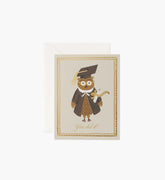 Congrats Owl Congrats Card - Single Card