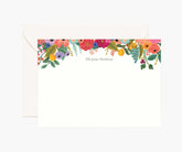 Floral Personalized Stationery - Garden Party