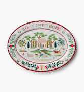 Large Porcelain Serving Platter - Home Sweet Home