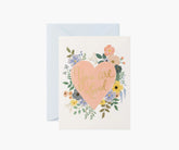 You Are Loved Heart Love & Friendship Card - Single Card