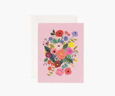 Garden Party Rose Everyday Card - Single Card