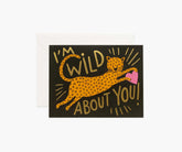 Wild About You Love & Friendship Card - Single Card