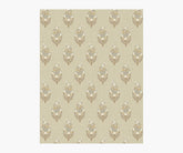 Paisley Wallpaper Sample - Linen