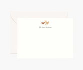 Animals Personalized Stationery - Chickens