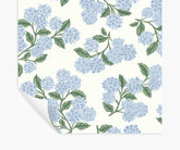 Hydrangea Peel & Stick Wallpaper - Blue & White