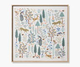 Framed Wall Art - Menagerie Cream