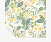 Amalfi Peel & Stick Wallpaper - Blush & Green