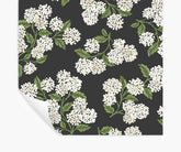 Hydrangea Peel & Stick Wallpaper - Black & White
