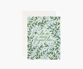 Laurel Sympathy Card - Single Card