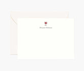 Food & Drink Personalized Stationery - Red Wine