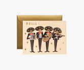 Mariachi Birthday Card - Single Card