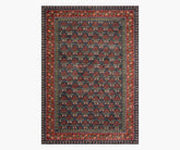 Fiore Forte Power-Loomed Rug - Navy