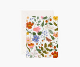 Strawberry Fields Cream Everyday Card - Single Card