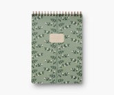Large Top Spiral Notebook - Climbing Vines