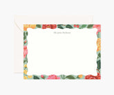 Floral Personalized Stationery - Roses