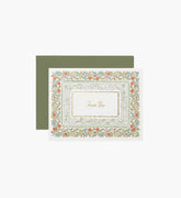 Rosette Thank You Card - Single Card
