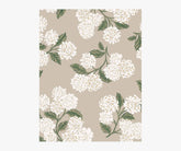 Hydrangea Wallpaper Sample - Linen
