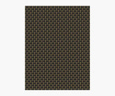 Petal Wallpaper Sample - Black & Metallic Gold
