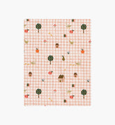 Farmhouse Gingham Cotton Fabric - Pink