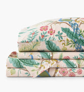 Sateen Sheet Set - Peacock Blush
