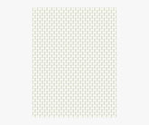 Petal Wallpaper Sample - White & Metallic Silver