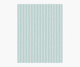 Rickrack Wallpaper Sample - Light Blue