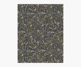 Tapestry Wallpaper Sample - Black Linen