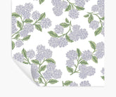 Hydrangea Peel & Stick Wallpaper - Lilac & White